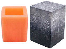 Dikdörtgen Silikon Mum Kalıbı KHM235 - 