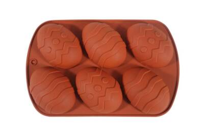 6'lı Silikon Kek Kalıbı KHK2001 - 1