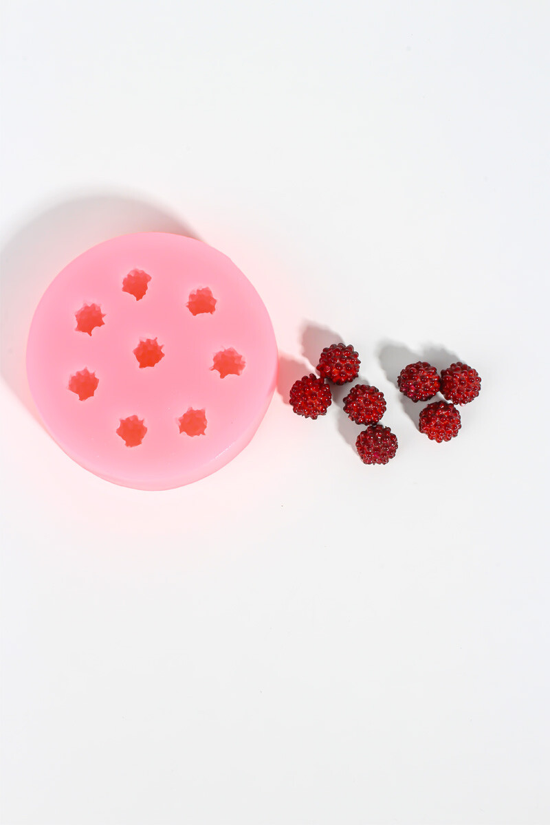 Ahududu Silikon Mum Kalıbı KHM69 - 