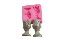 Allah Muhammed Lafsı Silikon Kalıbı KHDI09 - 