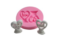 Allah Muhammed Lafsı Silikon Kalıbı Dİ-11 - 