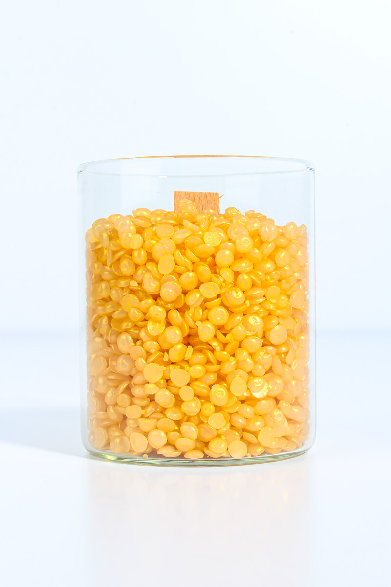 Altın Dekoratif İnci Mum 1KG - 2