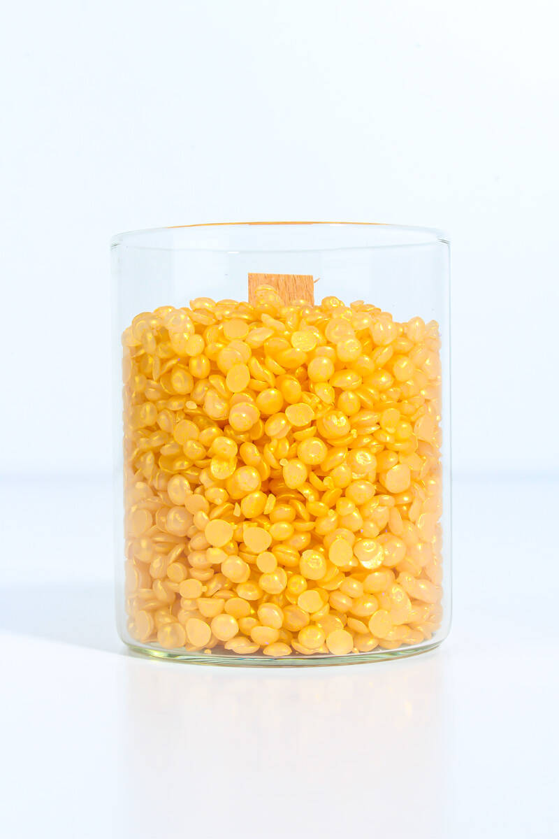 Altın Dekoratif İnci Mum 1KG - 2