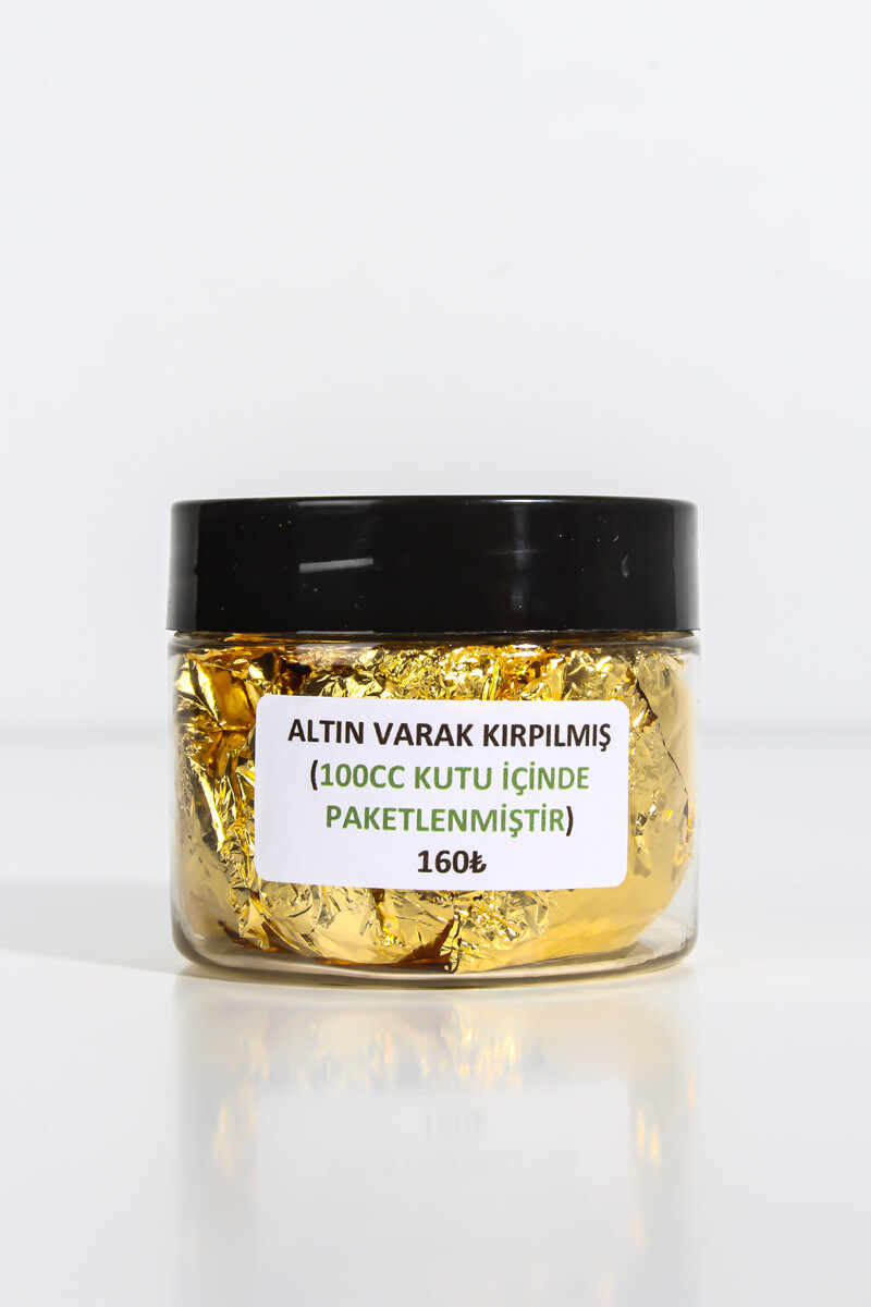 Altın Kırpılmış Varak 100CC - 