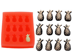 Ananas Silikon Mum Kalıbı KHM160 - 