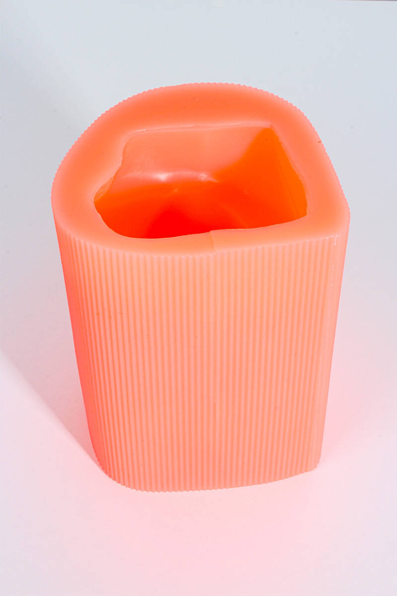 Antinous Büst Silikon Mum Kalıbı KHM265 - 5