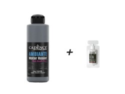 AW22 Ambiante Grafiti Gri Islak Zemin Boyası 250 ML+ Katalizör 10 GR - 2