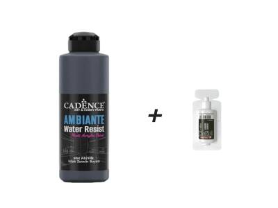 AW23 Ambiante Antrasit Siyah Islak Zemin Boyası 250 ML+ Katalizör 10 GR - 2