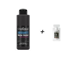 AW24 Ambiante Siyah Islak Zemin Boyası 250 ML+ Katalizör 10 GR - 2