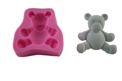 Ayıcık Silikon Kalıbı KHHA25 - 