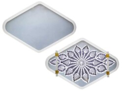 Baklava Küçük Boy Tepsi Epoksi Reçine Kalıbı KHE508 - 