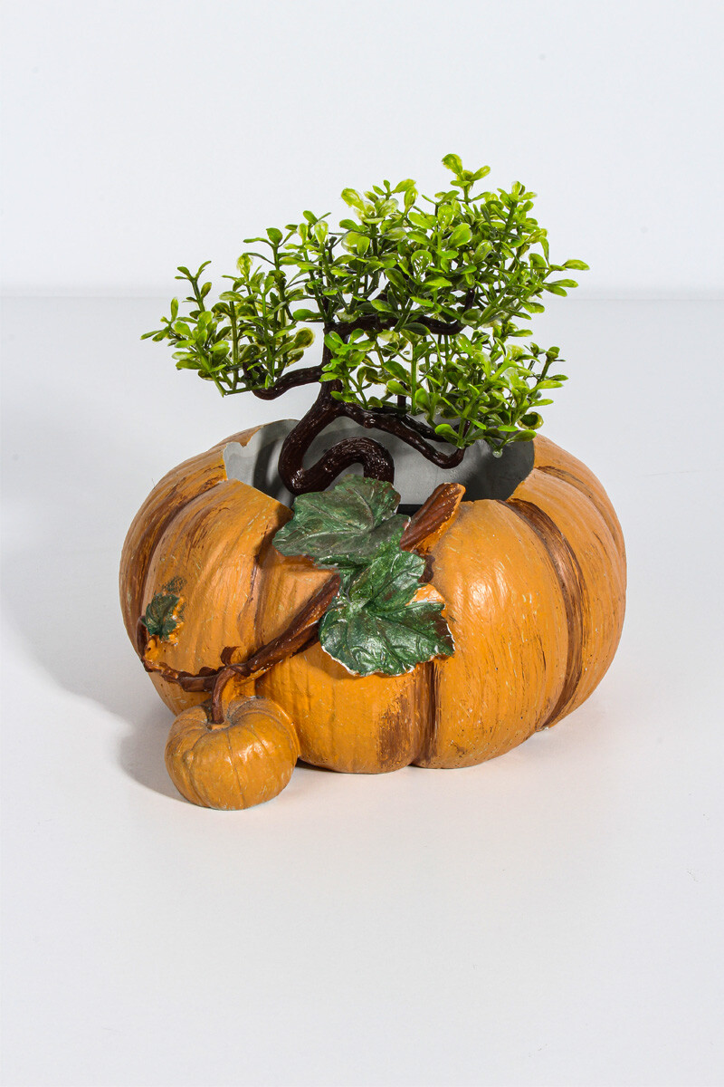 Balkabağı Beton Saksı Silikon Kalıbı KHB85 - 2