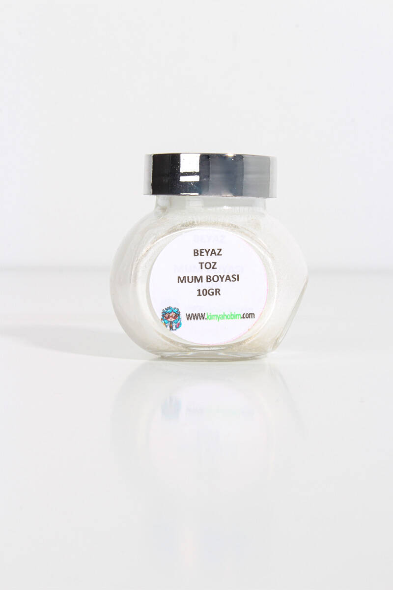 Beyaz Toz Mum Boyası 10GR - 1