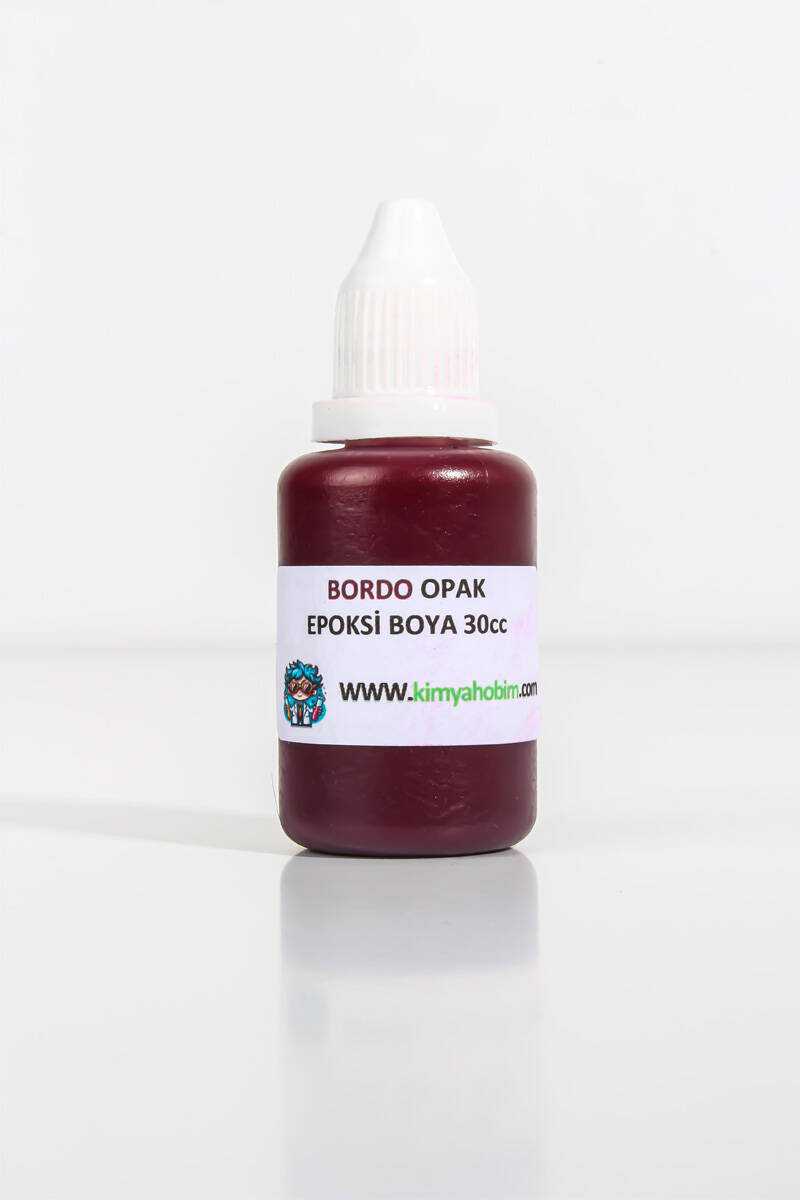 Bordo Opak Epoksi Boya 30CC - 1