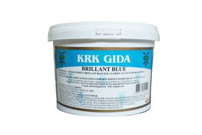 Brilliant Blue FCF E133 Açık Mavi Gıda Boyası 1 KG - 1