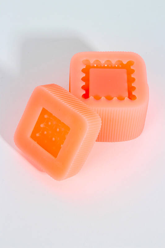 Bubble Kapaklı Kutu Beton Taş Tozu Silikon Kalıbı KHB112 - 5