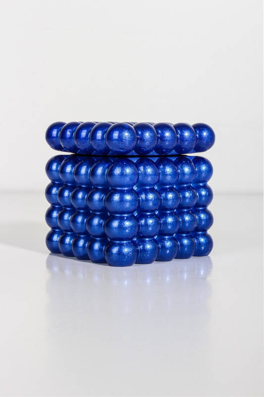 Bubble Kapaklı Kutu Beton Taş Tozu Silikon Kalıbı KHB112 - 3