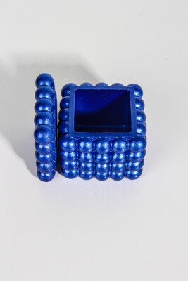 Bubble Kapaklı Kutu Beton Taş Tozu Silikon Kalıbı KHB112 - 2