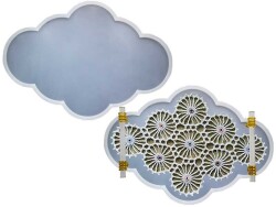 Bulut Büyük Boy Tepsi Epoksi Reçine Kalıbı KHE616 - 