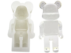 Büyük Ayakta Ayıcık Epoksi Reçine Kalıbı KHE792 - 