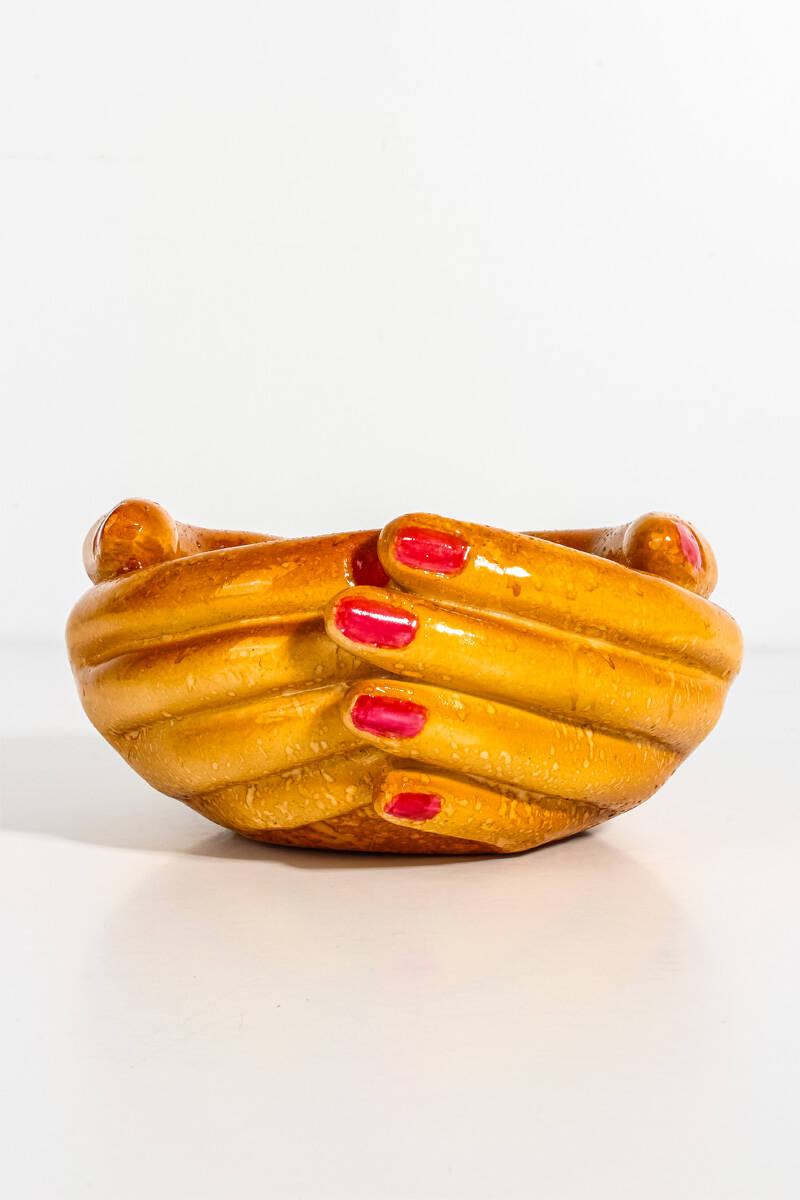 Avuç İçi Sukulent Beton Taş Tozu Silikon Kalıbı KHB111 - 2