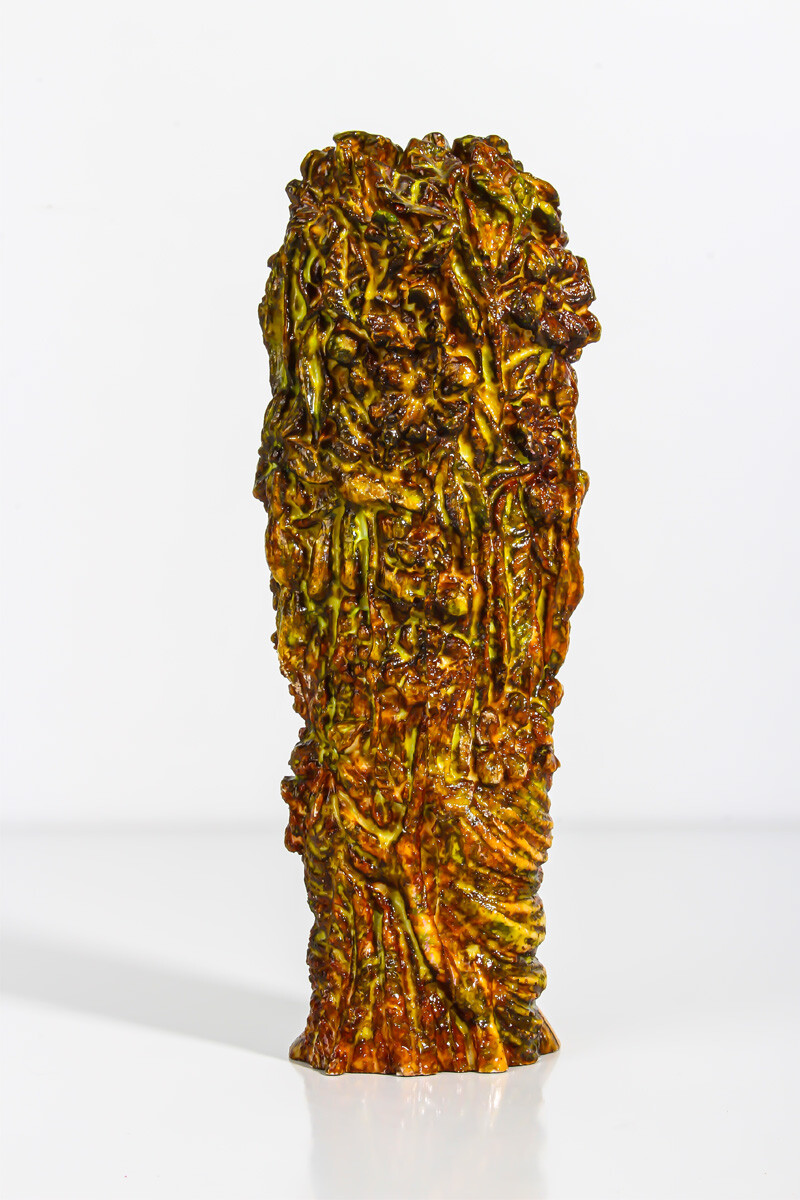 Büyük Heykel Sarmaşık Detaylı Silikon Mum Kalıbı KHM10 - 4