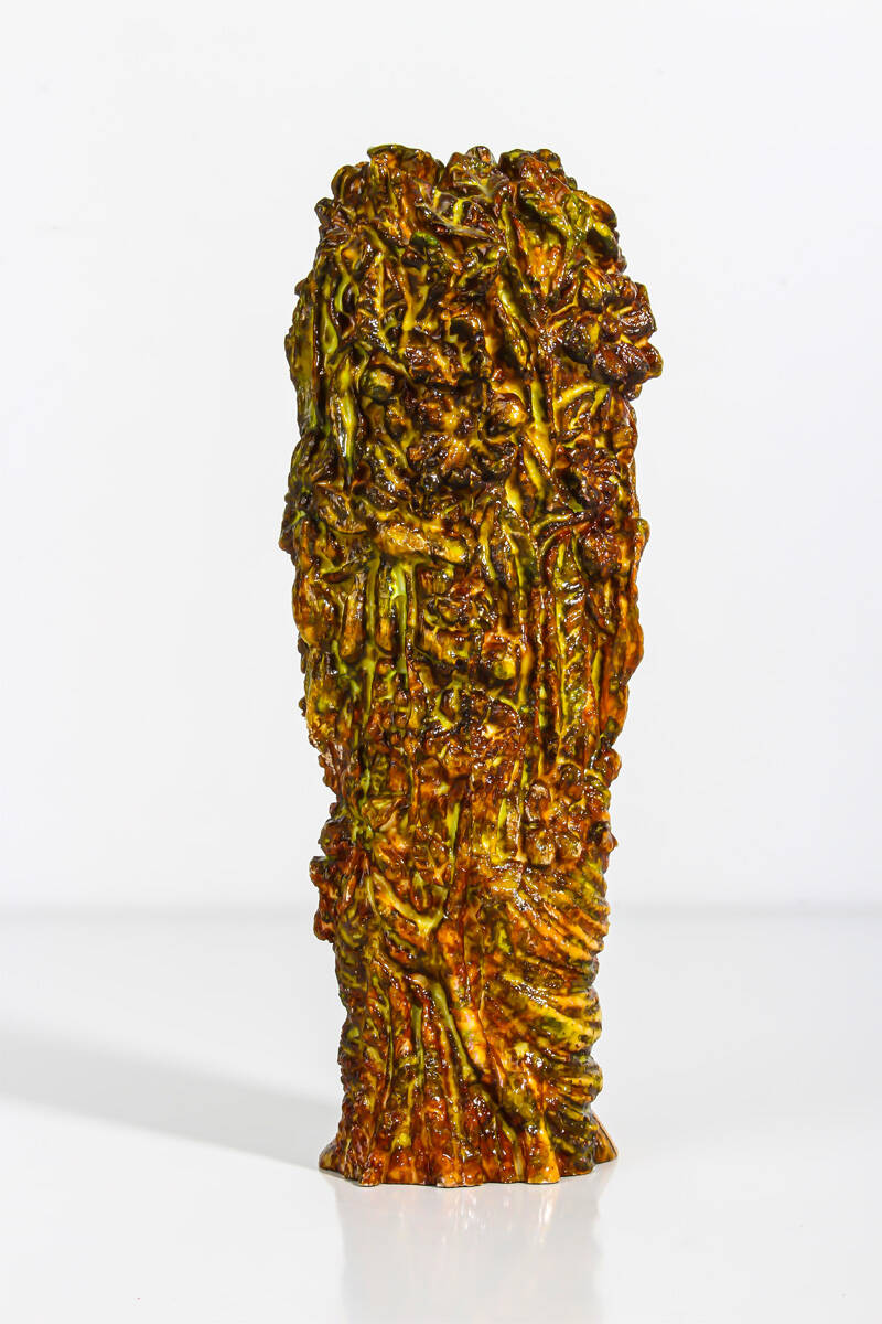 Büyük Heykel Sarmaşık Detaylı Silikon Mum Kalıbı KHM10 - 4