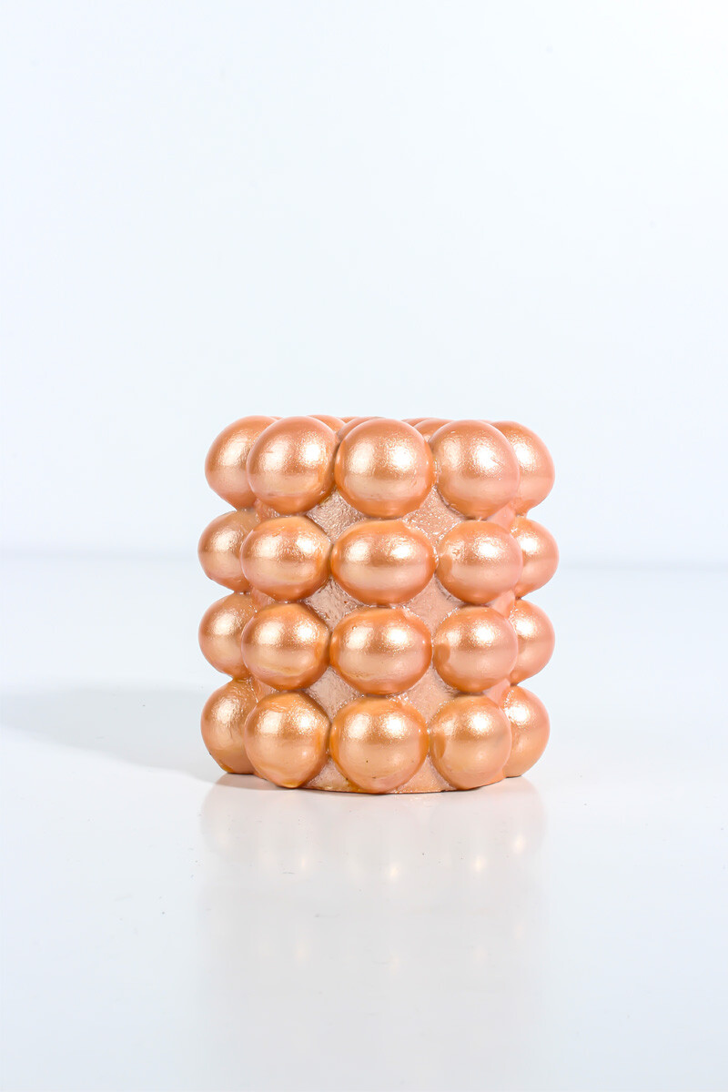 Bubble Silindir Silikon Mum Kalıbı KHM135 - 