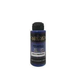 Cadence 0253 Ultramarine Mavi Premium Akrilik Boya 120ML - 