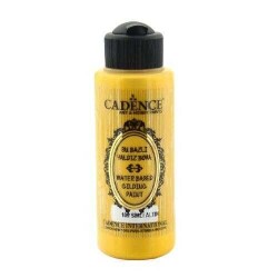 Cadence 109 Simli Altın Yaldız Akrilik Boya 120 ML - 2