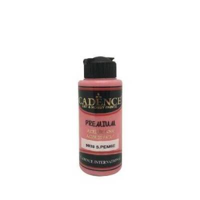 Cadence 9038 S. Pembe Premium Akrilik Boya 120ML - 1