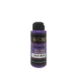 Cadence 9044 Mor Premium Akrilik Boya 120ML - 