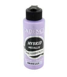Cadence HM810 Lila Hybrid Multisurfaces Metalik Akrilik Boya 120ML - 
