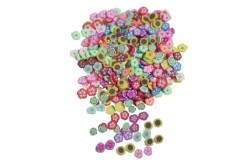 Çiçek Desenli Epoksi Reçine Süsleme Aksesuarı 6 GR - 