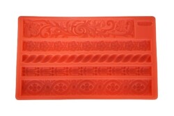 Çiçekli ve Çıtalı Dekor Kalıbı PANO-118 - 