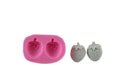 Çilek Silikon Kalıbı 2'li - 