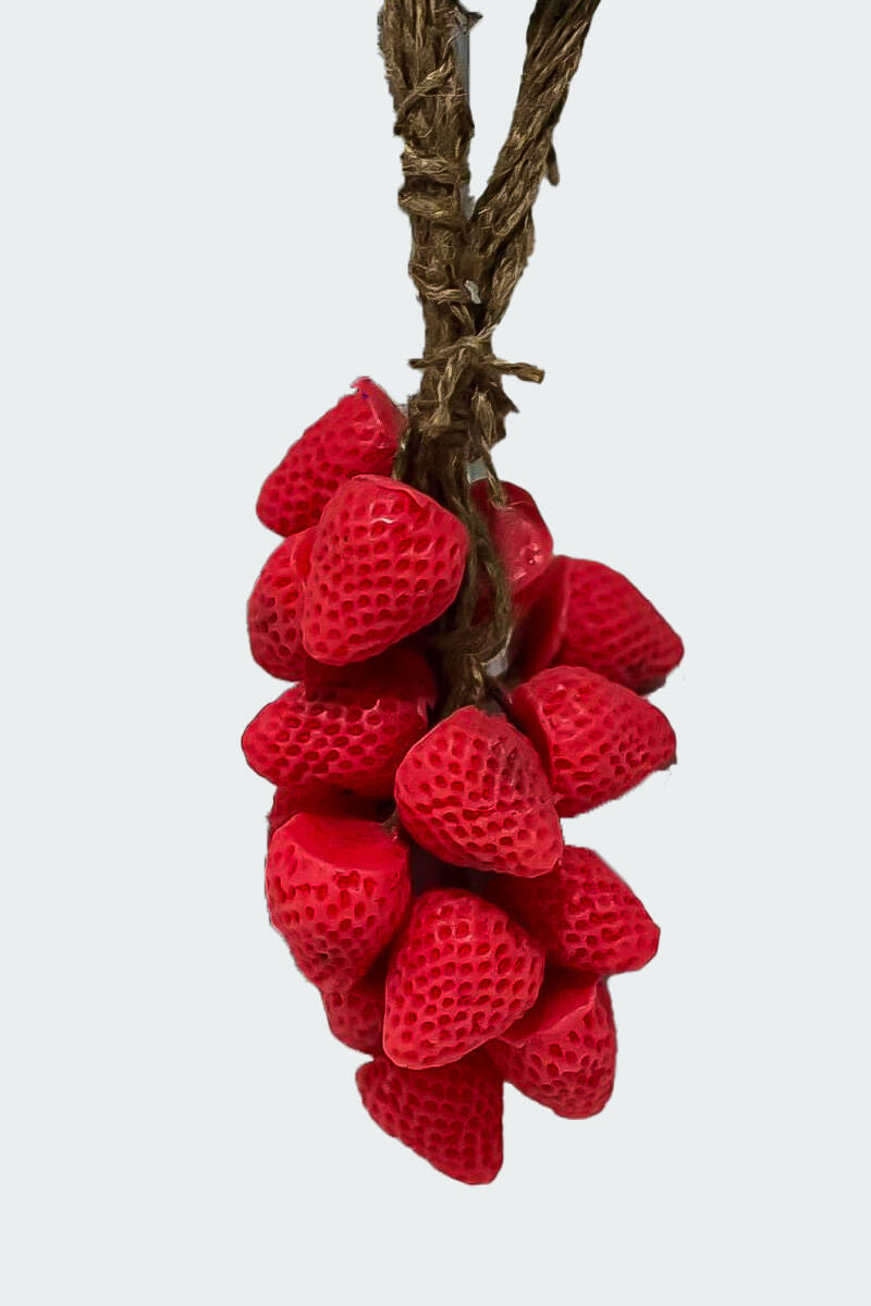 Çilek Silikon Mum Kalıbı KHM71 - 1