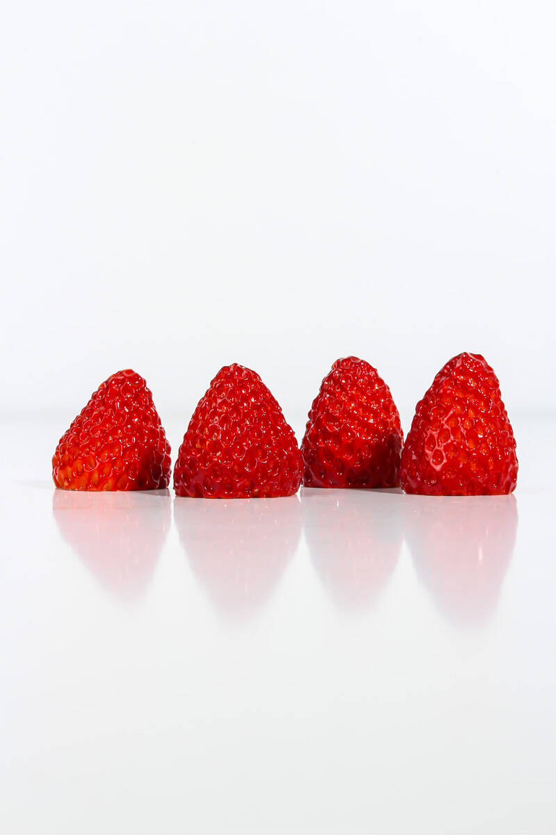 Çilek Silikon Mum Kalıbı KHM71 - 2