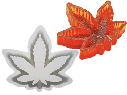 Çınar Yaprağı Küllük Epoksi Reçine Kalıbı KHE761 - 