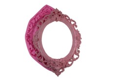 Çırağan Çerçeve 35 Cm Silikon Kalıbı ÇE-77 - 