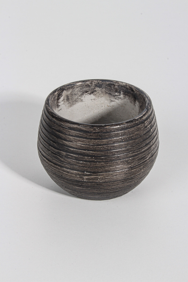 Çizgi Desenli Sukulent Beton Taş Tozu Silikon Kalıbı KHB05 - 2