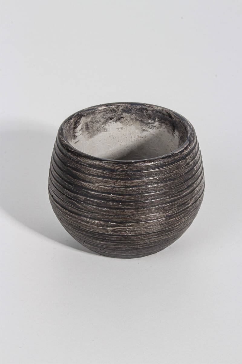 Çizgi Desenli Sukulent Beton Taş Tozu Silikon Kalıbı KHB05 - 2