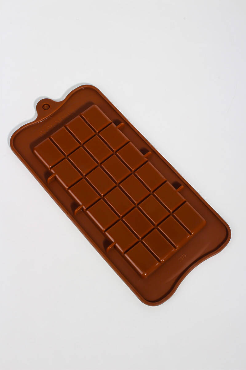 Çok Amaçlı Dikdörtgen Silikon Kalıbı Çikolata Sabun ve Mum - 2