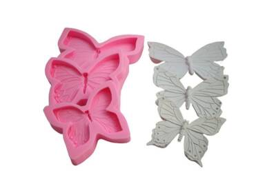 Çoklu Kelebek Silikon Kalıbı KHHA09 - 1