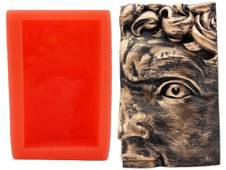 David Yüz Silikon Mum Kalıbı KHM169 - 