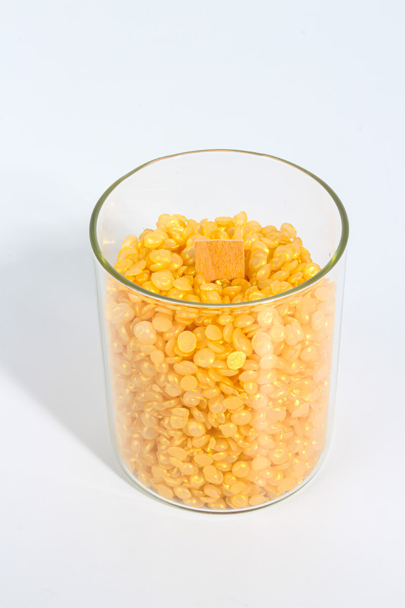 Altın Dekoratif İnci Mum 500GR - 2