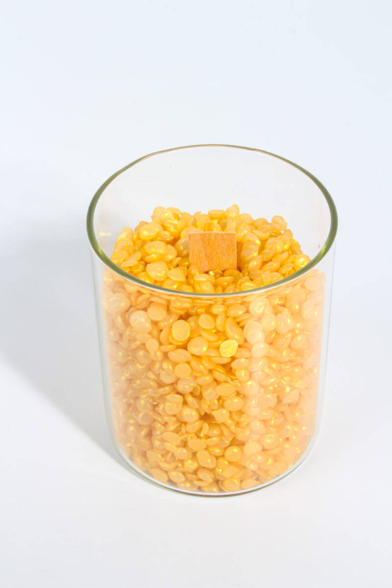 Altın Dekoratif İnci Mum 500GR - 2