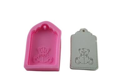 Delikli Ayıcık Silikon Kalıbı PANO-106 - 1