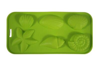 Desenli 6'lı Silikon Kek Kalıbı KHK1345 - 2