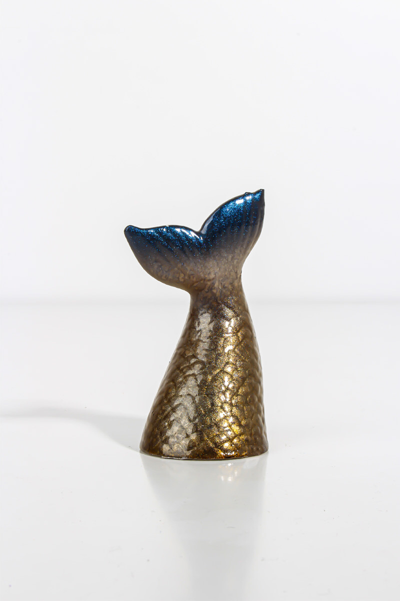 Balık Kuyruğu Silikon Mum Kalıbı KHM128 - 